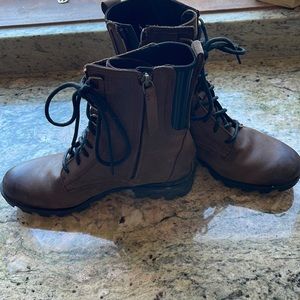 Sorel Lace Up Boots